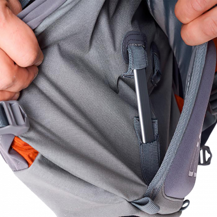 Рюкзак туристический Nomad 60 (размер пояса и спины - XL), оранжевый, Bask